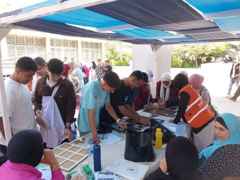 جامعة حلوان تنظم حملة توعوية حول مخاطر الحروق