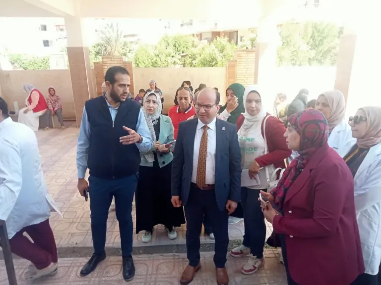 توجيهات عاجلة من وكيل صحة الدقهلية لرفع كفاءة مستشفى جمصة المركزي