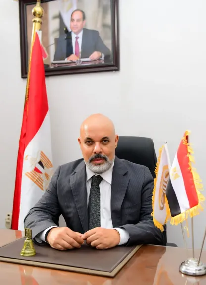 إيهاب واصف رئيس شعبة الذهب والمعادن الثمينة