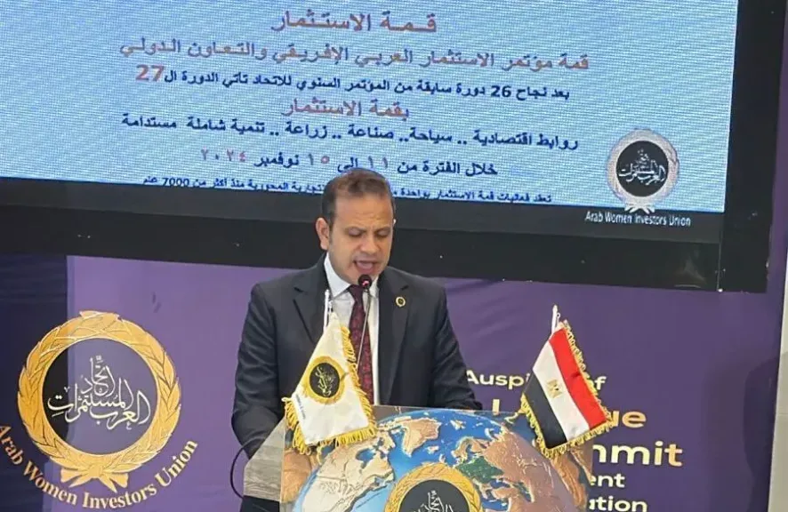خلال فعاليات قمة الاستثمار العربي الإفريقي والتعاون الدولي.. المهندس رامي غالي:  مصر بعراقتها وريادتها.. الجسر الذي يربط إفريقيا بالعالم العربي وقاطرة التكامل الصناعي والاستثماري الإقليمي