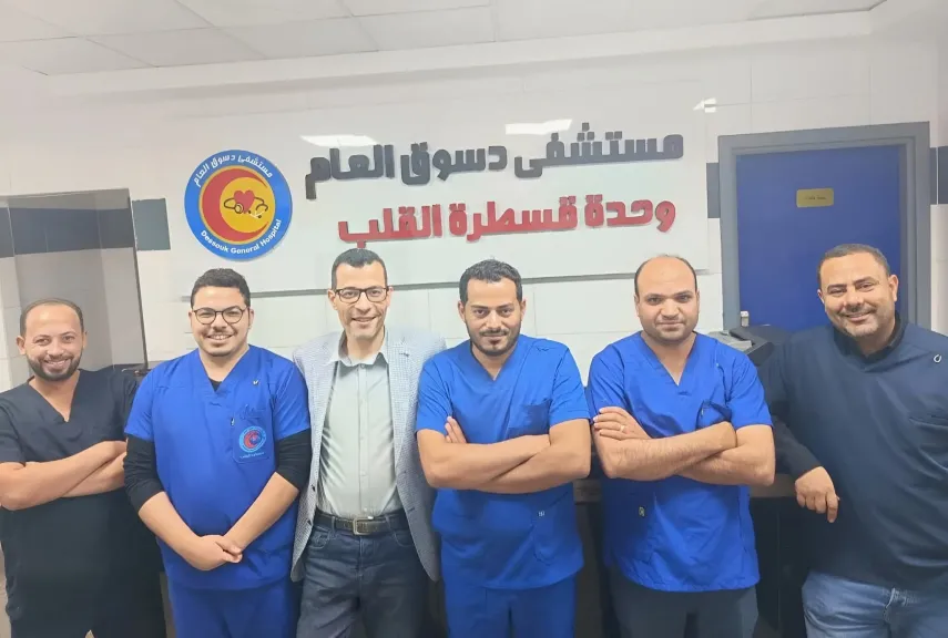 تركيب أول جهاز منظم لضربات القلب ثلاثي الحجرات بمحافظة كفر الشيخ