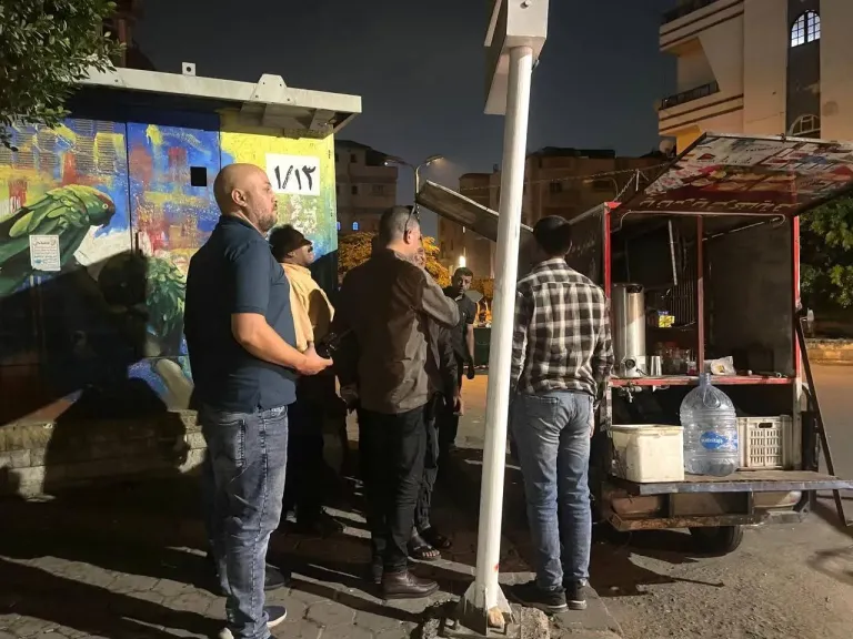 جهاز مدينة العبور يواصل التصدي للباعة الجائلين ونباشي القمامة