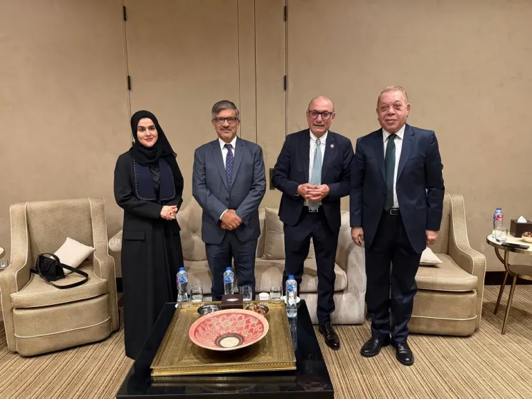 شرشر يشارك في فعالية سفارة قطر بالقاهرة احتفالا بوصول سفينة إغاثة قطاع غزة إلى بورسعيد