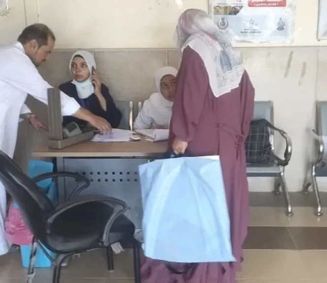 ختام القوافل الطبية بمرسى علم