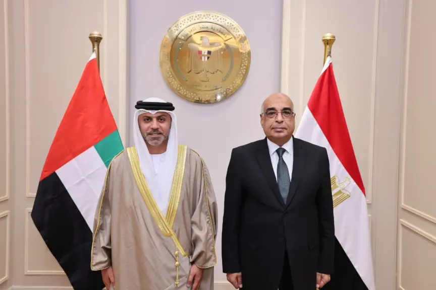 سفير الإمارات يبحث مع وزير العدل المصري تعزيز التعاون القانوني والقضائي