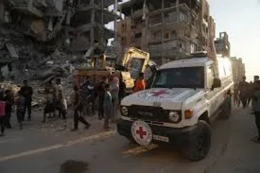 كتائب القسام : تقوم بتسليم جثتين لأسيرين من أسرى الاحتلال تم استخراجهم من غزة