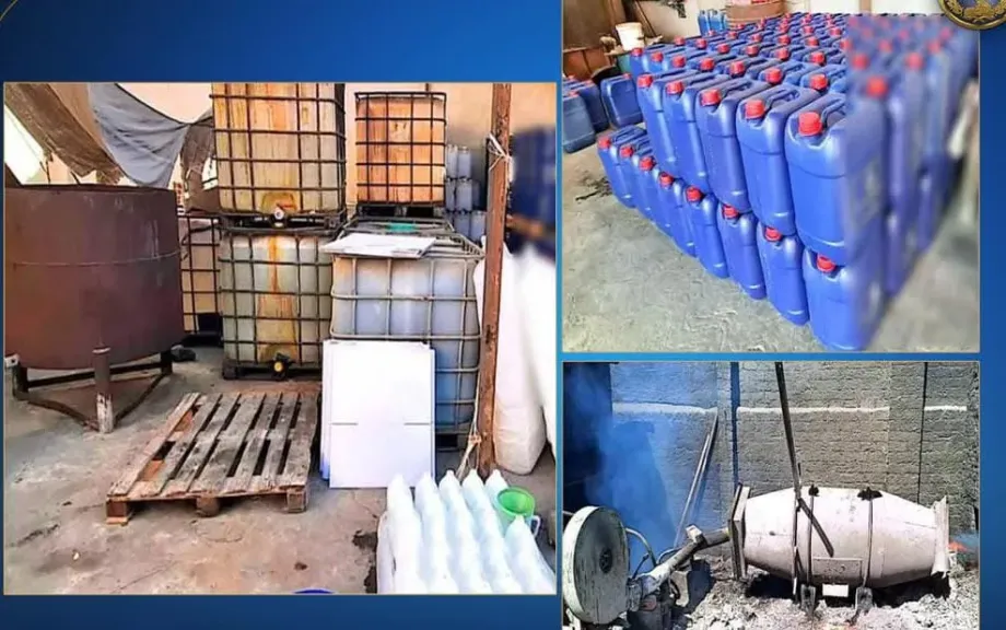 مصانع الموت في قبضة الأمن.. ضبط 231 طن مخصبات ومعادن مغشوشة بالقليوبية