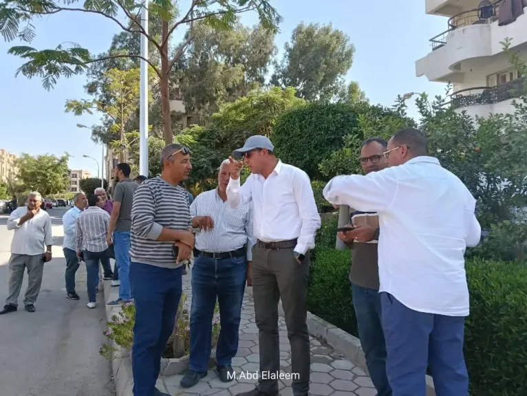 جولات من قلب الشوارع.. ”رئيس جهاز العبور” يقود حملة لرفع الكفاءة وتحسين الخدمات بالمدينة