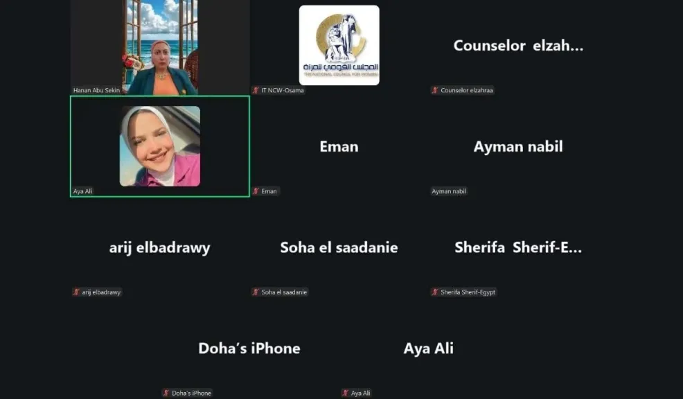 لجنة التدريب بالمجلس القومي للمرأة تناقش خطة عملها المقبلة