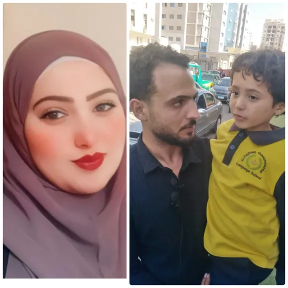 نجل السيدة المقتولة على يد طليقها بالمنوفية ينتظرها أمام المشرحة.. والأسرة تكشف تفاصيل الواقعة