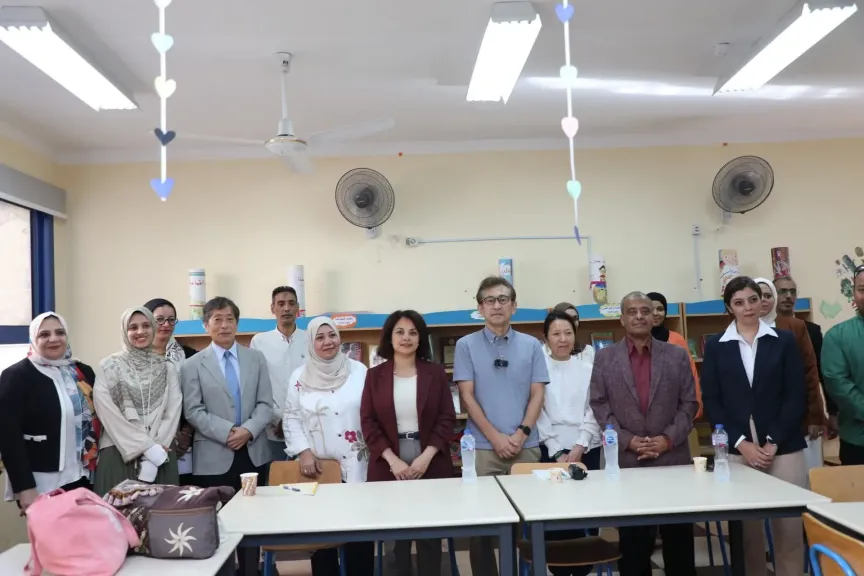 وفد من الخبراء اليابانين في تشغيل وإدارة المدارس اليابانية يزور الغردقة وفد من الخبراء اليابانين في تشغيل وإدارة المدارس اليابانية يزور الغردقة