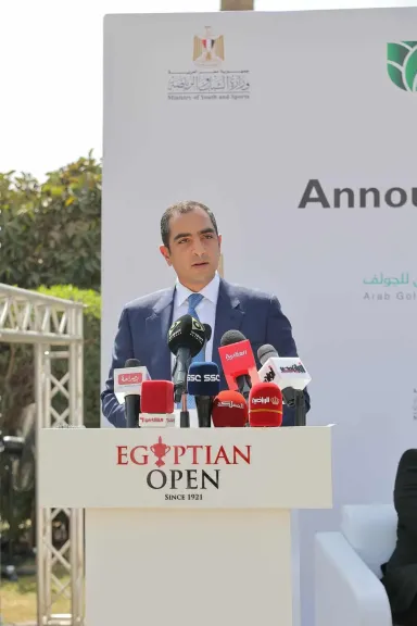 35 دولة تتنافس على لقب بطولة مصر الدولية المفتوحة للجولف فى مدينتى 35 دولة تتنافس على لقب بطولة مصر الدولية المفتوحة للجولف فى مدينتى