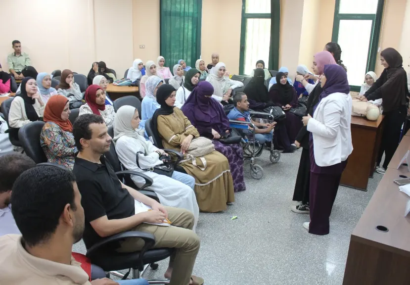 ”تمكين”.. جامعة المنصورة تنظم ورش عمل توعوية وتدريبية لدعم وتمكين طلابها ذوي... ”تمكين”.. جامعة المنصورة تنظم ورش عمل توعوية وتدريبية لدعم وتمكين طلابها ذوي الإعاقة
