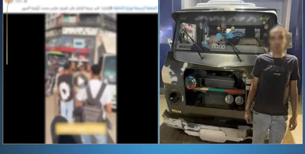 ”أولوية مرور تنتهي بضرب وتكسير”.. والأمن يضبط المتهم بعد فيديو بلطجة صادم بالقليوبية