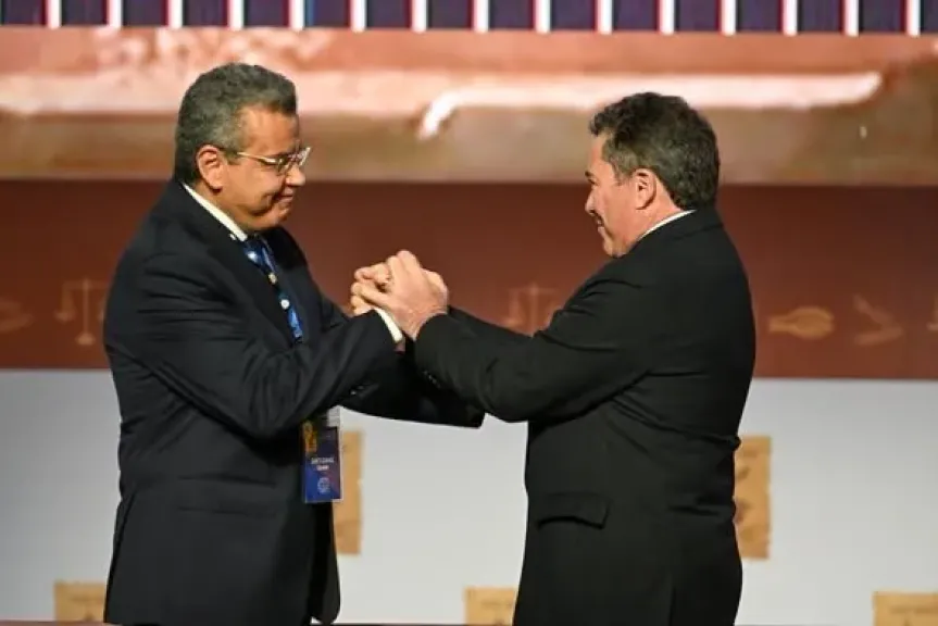 رئيس الجهاز المركزي للمحاسبات: نلتزم برسالة الإنتوساي في الاستقلالية والنزاهة ودعم التنمية رئيس الجهاز المركزي للمحاسبات: نلتزم برسالة الإنتوساي في الاستقلالية والنزاهة ودعم التنمية