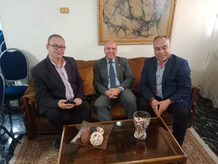 السفير الكوبي بالقاهرة الكسندر بييسير في تصريحات خاصة للنهار :  نثمن... السفير الكوبي بالقاهرة الكسندر بييسير في تصريحات خاصة للنهار :  نثمن المواقف المصرية الداعمة للدولة والشعب الكوبي منذ نصف قرن من الزمان