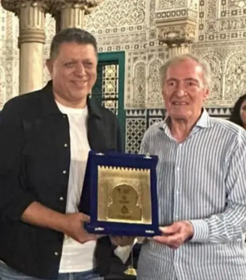 رئيس الاتحاد الدولي  لكرة اليد يكرّم بعثة منتخب مصر للناشئين في... رئيس الاتحاد الدولي  لكرة اليد يكرّم بعثة منتخب مصر للناشئين في بطولة العالم بالمغرب