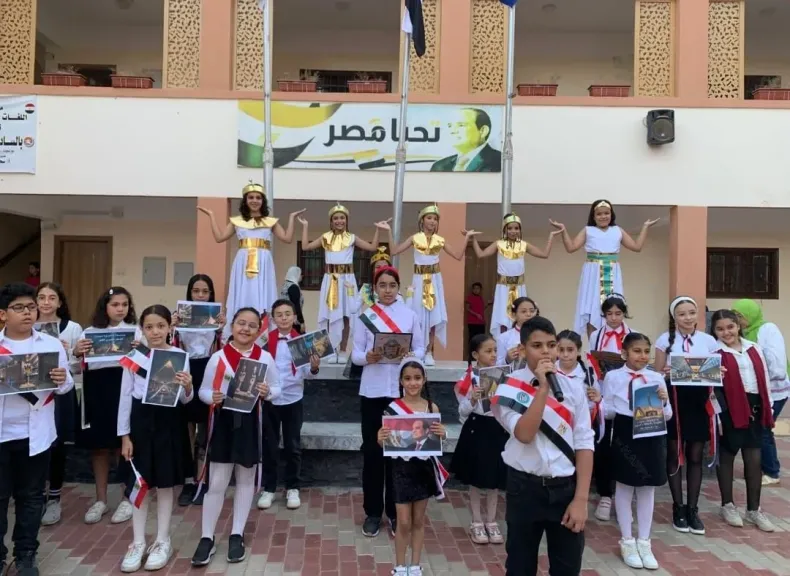 مدارس الجمهورية تحتفي بافتتاح المتحف المصري الكبير مدارس الجمهورية تحتفي بافتتاح المتحف المصري الكبير