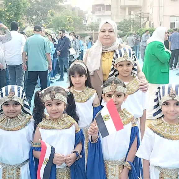 مدارس المنوفية تتألق بالزي الفرعوني احتفالًا بافتتاح المتحف المصري الكبير