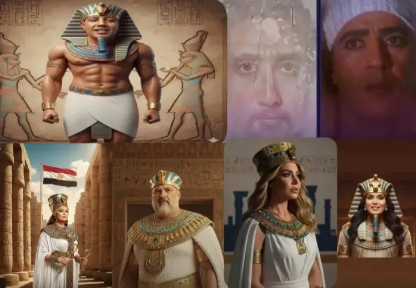 بالزى الفرعوني وصور الأجداد...نجوم شاركو فرحة أفتتاح المتحف المصري الكبير بالزى الفرعوني وصور الأجداد...نجوم شاركو فرحة أفتتاح المتحف المصري الكبير