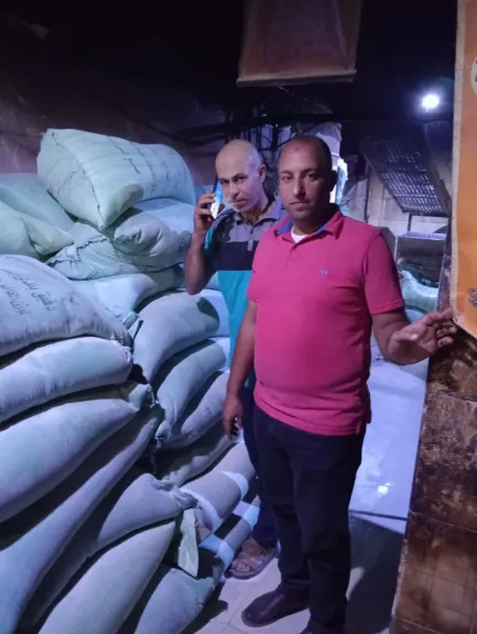تموين كفرالشيخ يضبط أكثر من 2 طن دقيق مدعم قبل بيعه بالسوق... تموين كفرالشيخ يضبط أكثر من 2 طن دقيق مدعم قبل بيعه بالسوق السوداء