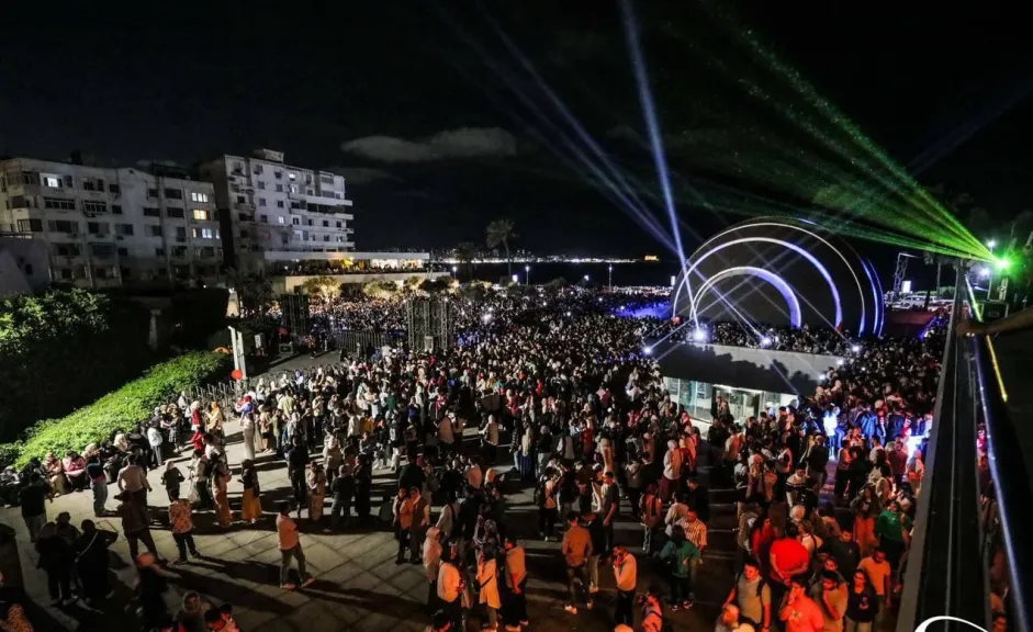 في افتتاح المتحف الكبير ساحة مكتبة الإسكندرية.. سيمفونية من الضوء والتراث والفرح