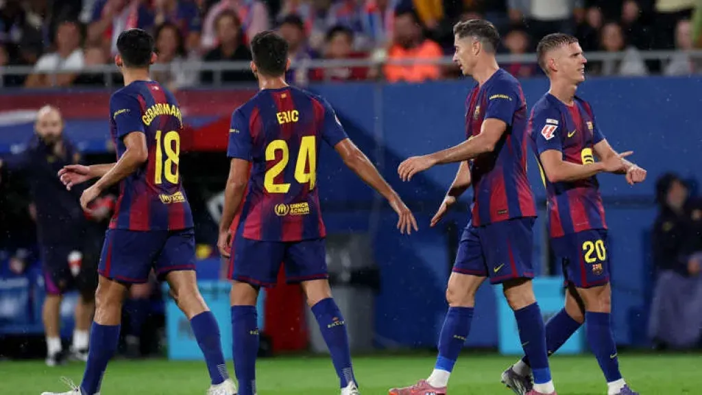 للاقتراب من الصدارة.. القنوات الناقلة لمباراة برشلونة ضد إلتشي في الدوري الإسباني مع الموعد