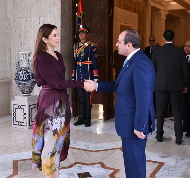 الرئيس السيسي وملكة مملكة الدنمارك يؤكدان على ضرورة تقديم المساعدات الإنسانية للسودان الرئيس السيسي وملكة مملكة الدنمارك يؤكدان على ضرورة تقديم المساعدات الإنسانية للسودان