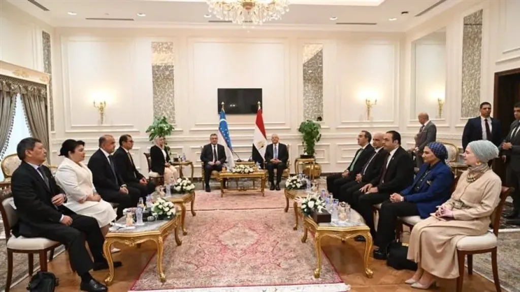 المستشار حنفي جبالي يستقبل رئيس المجلس التشريعي لــــ برلمان أوزبكستان