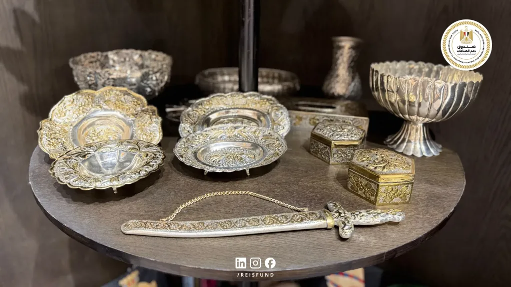 صندوق دعم الصناعات الريفية والبيئية يشارك في فعاليات معرض ”ديارنا للحرف اليدوية والتراثية” بشرم الشيخ