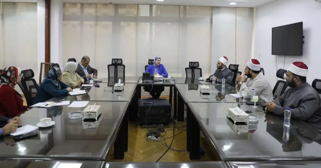 بتوجيه من مفتي الجمهورية.. وفد مركز الإمام الليث بن سعد يزور المركز القومي للبحوث الاجتماعية