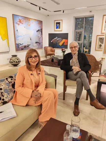 الليلة.. فاروق حسني يكشف أسرار 23 عامًا من حلم المتحف الكبير مع لميس الحديدي