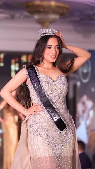 تفاصيل تتويج فريدة شيمي بلقب Queen Arab Worldwide 2025 Ambassador ورفع علم مصر عالياً في المحافل الدولية