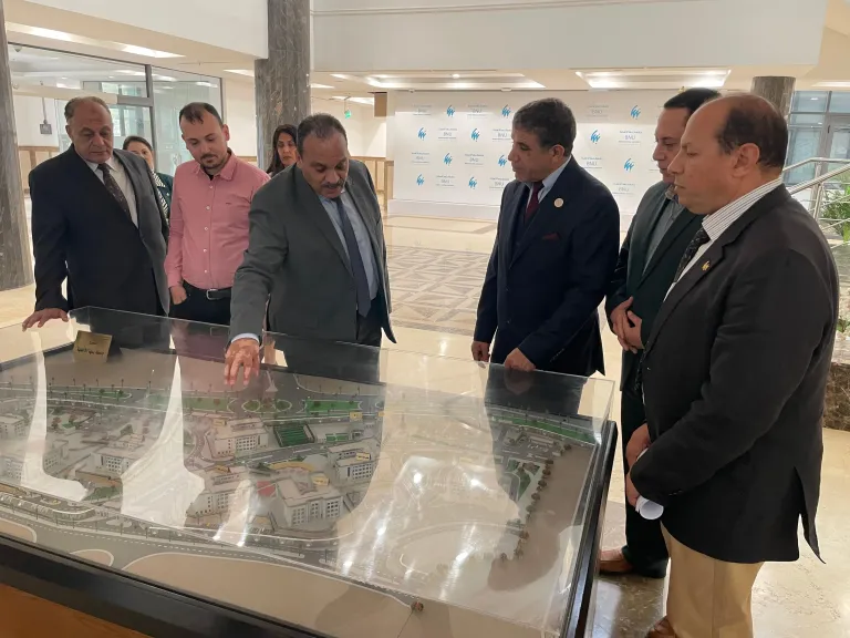 جامعة بنها الأهلية تفتح آفاق تعاون دولي.. استقبال وفد جامعة العرب للعلوم الطبية والتكنولوجيا