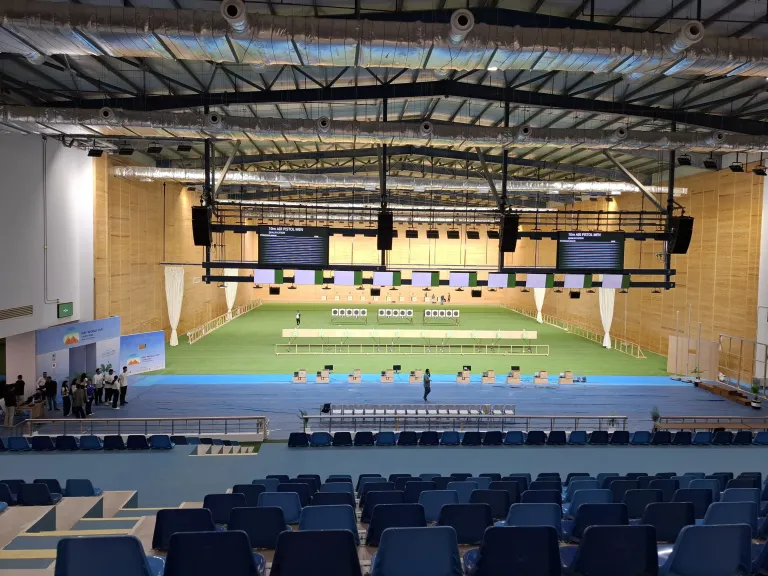 غدا.. العاصمة الإدارية تستضيف أكبر بطولات العالم للرماية بمشاركة 72 دولة 1100 رامي ورامية