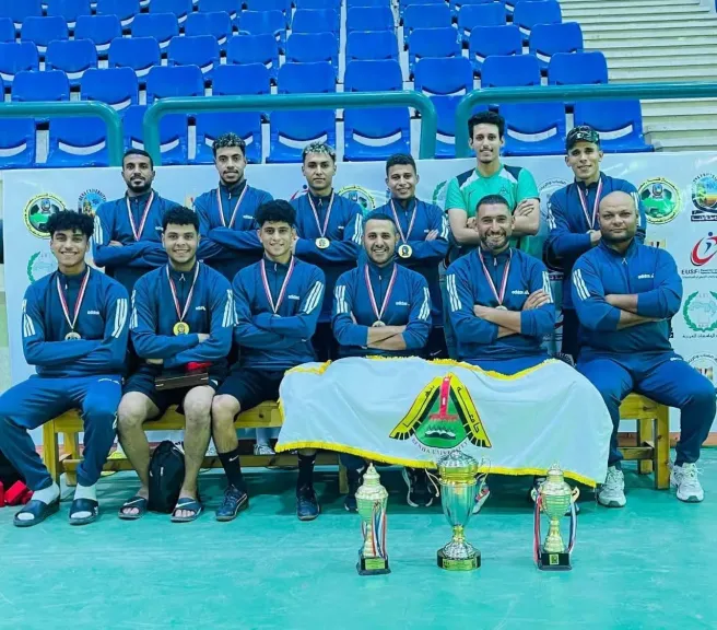 للمرة الرابعة .. جامعة بنها تفوز بالمركز الأول فى بطولة الدورة العربية لخماسيات كرة القدم للجامعات