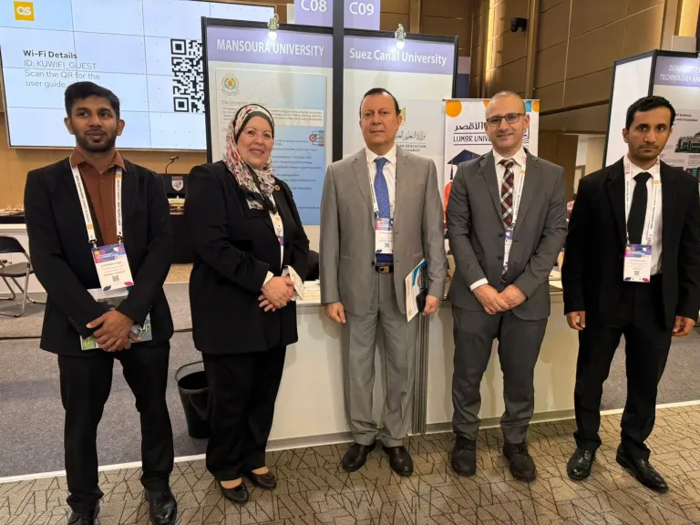 جامعة المنصورة تشارك في صياغة مستقبل التعليم العالي في قمة ”QS” الدولية بكوريا الجنوبية