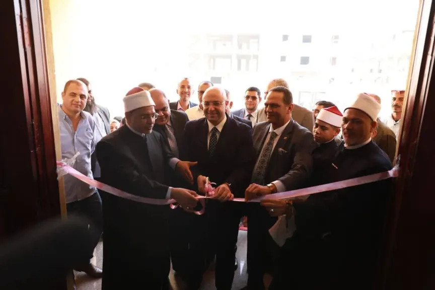 رئيس جامعة الأزهر ومحافظ بني سويف يفتتحان كلية الدراسات الإسلامية والعربية للبنين...صور
