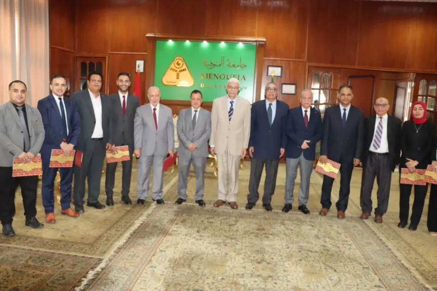رئيس جامعة المنوفية: حصول كلية التجارة على الأيزو تتويج لجهود الجامعة في تطوير الأداء الأكاديمي والإداري