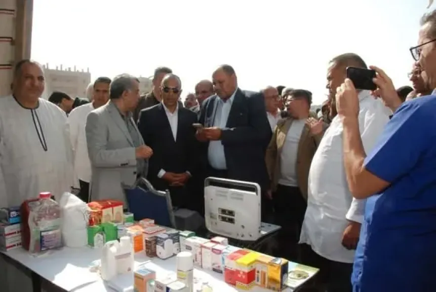 انطلاق ”قوافل التنمية الشاملة” من المنيا لخدمة المزارعين والمربين