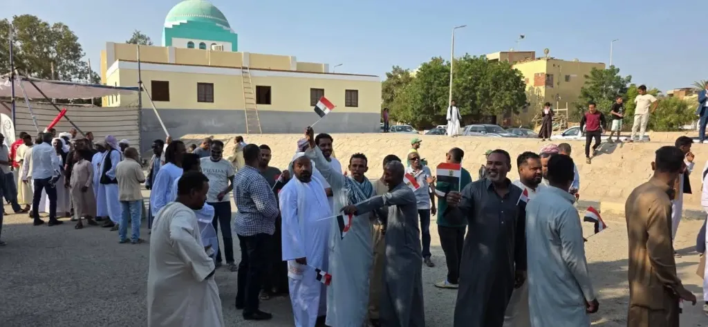 مرسى علم تشهد توافد المواطنين في اليوم الأول من انتخابات مجلس النواب