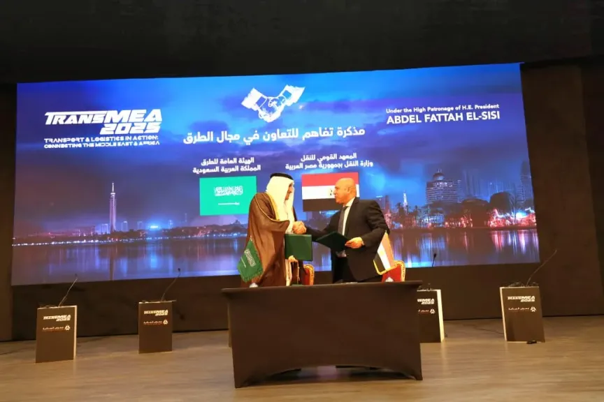 فعاليات الدورة السادسة من معرض ومؤتمر النقل الذكي واللوجستيات والصناعة TransMEA