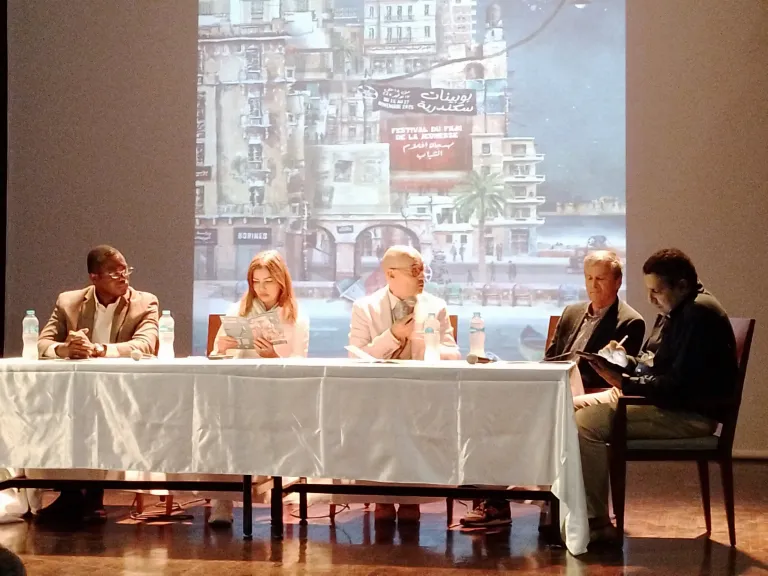 مهرجان ”بوبينات سكندرية” السينمائي ينظم مؤتمرا صحفيا لإطلاق تفاصيل الدورة الخامسة بالمعهد الفرنسي بالإسكندرية