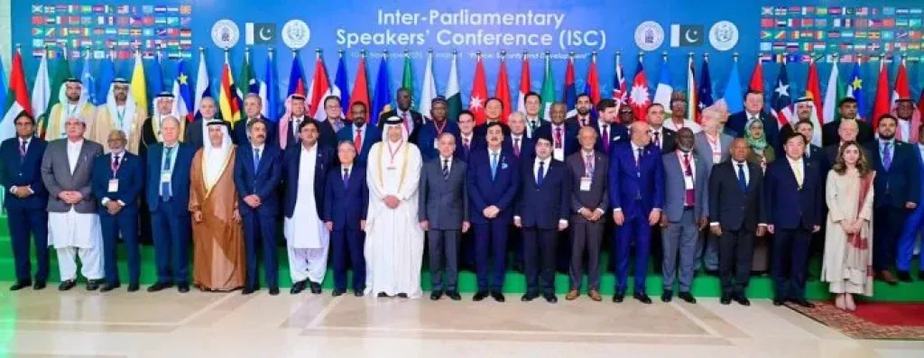 أنطلاق المؤتمر الدولي لرؤساء البرلمانات 2025 بالعاصمة الباكستانية إسلام آباد