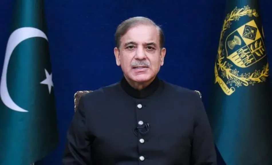 رئيس الوزراء الباكستاني يجدد التزام باكستان بالسلام والتنمية والإزدهار المشترك