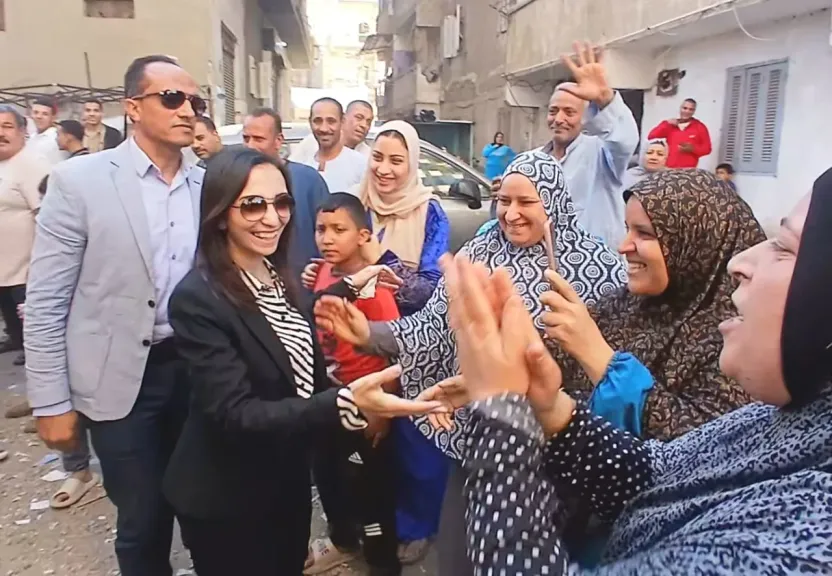 محافظ البحيرة تتابع انتخابات مجلس النواب بلجان دمنهور