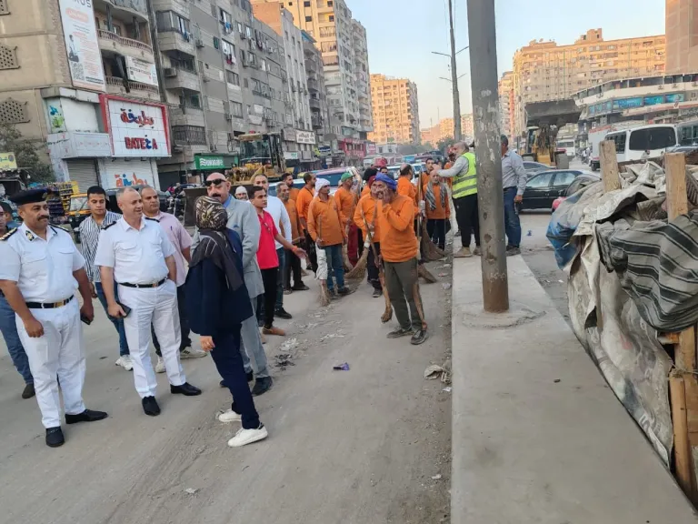 ضربة قوية للفوضى.. 20 طن مخلفات و12 عربة كارو حصيلة حملة موسعة بشبرا الخيمة