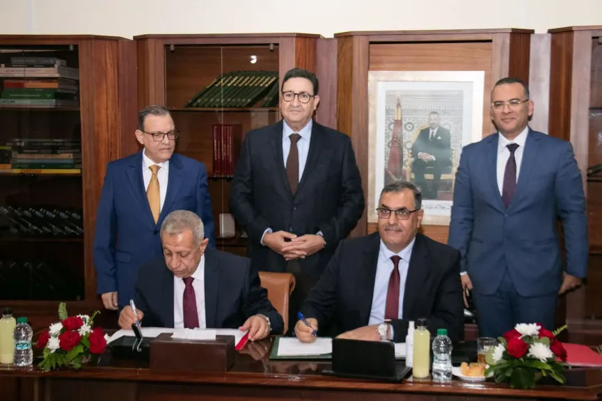 مذكرة تفاهم لتعزيز التعاون بين المعهد العالي للدراسات البحرية بالمغرب والأكاديمية العربية للعلوم والتكنولوجيا والنقل البحري