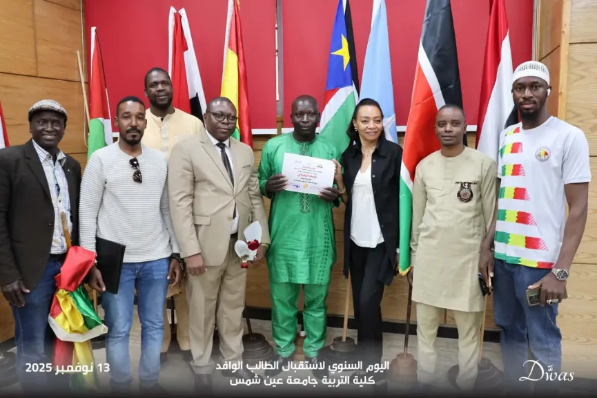 «تربية عين شمس» تحتفي بالطلاب الوافدين في أجواء فرعونية