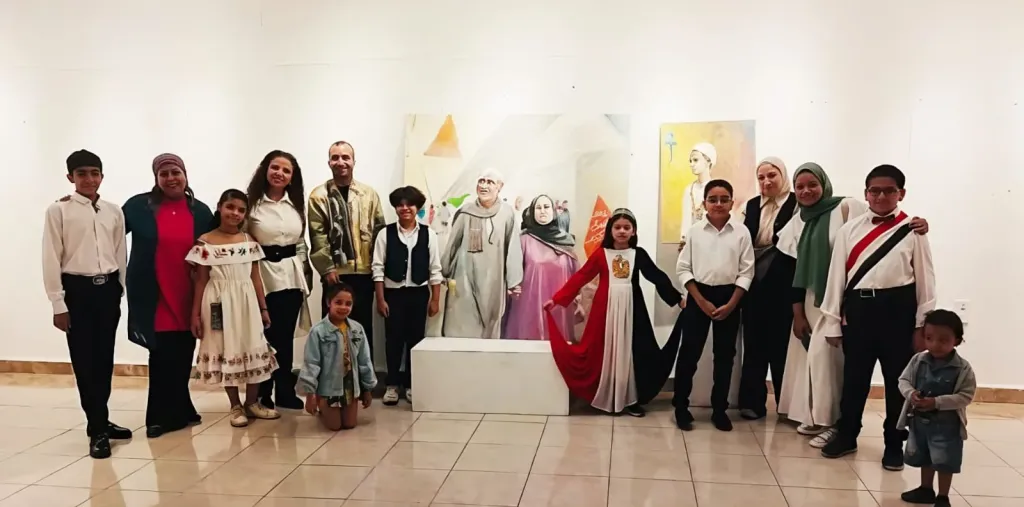 أطفال المسرح القومي يتألقون في مبادرة ”مصر تتحدث عن نفسها” بمتحف محمود مختار